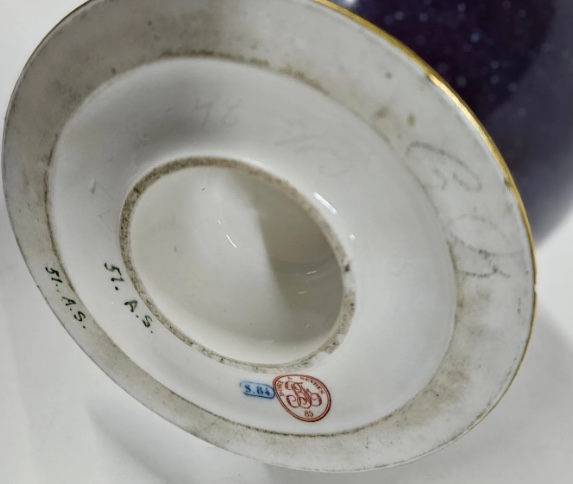 Vase From The Sèvres National Porcelain Manufactory, 19th Century-photo-4