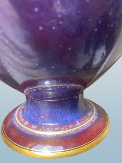 Vase From The Sèvres National Porcelain Manufactory, 19th Century-photo-1