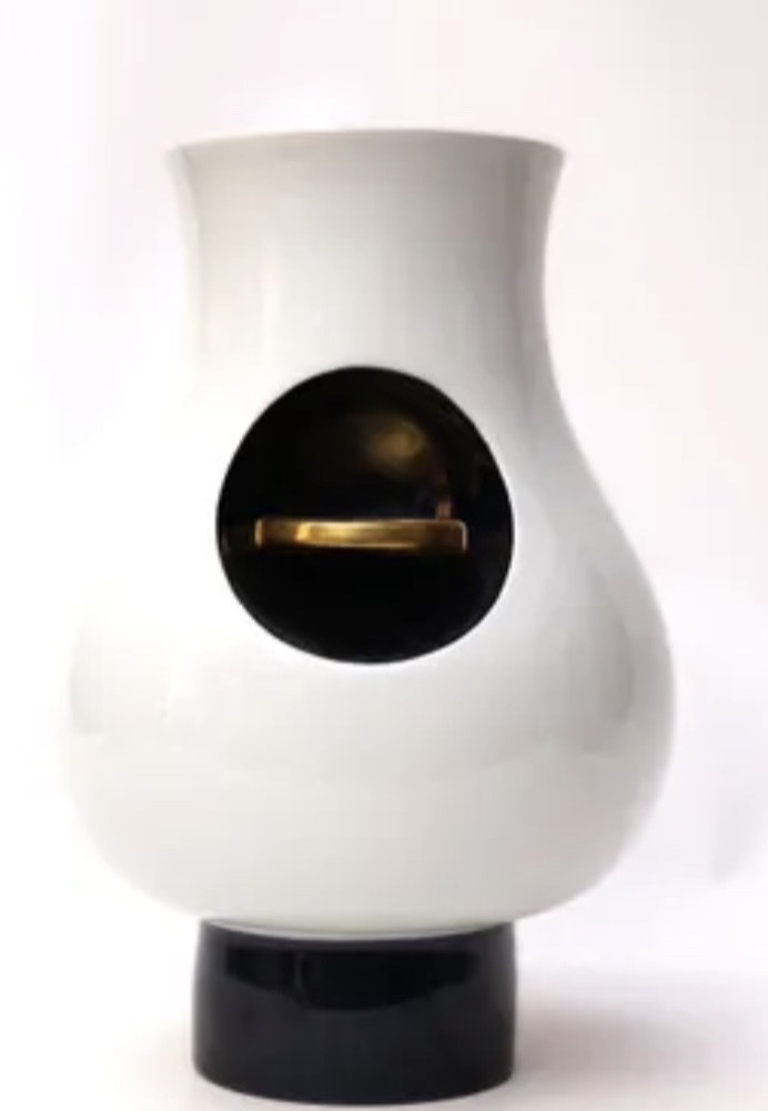Tokonoma Vase Eric Schmitt Limoges
