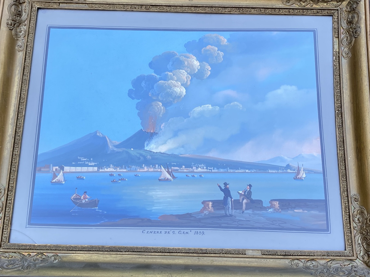Large Neapolitan Gouache 1859-photo-2
