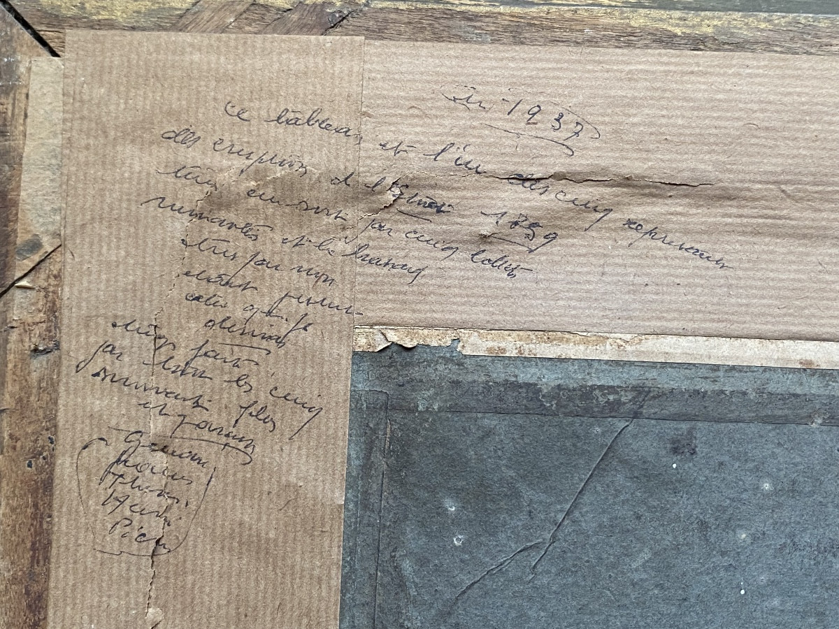 Large Neapolitan Gouache 1859-photo-4