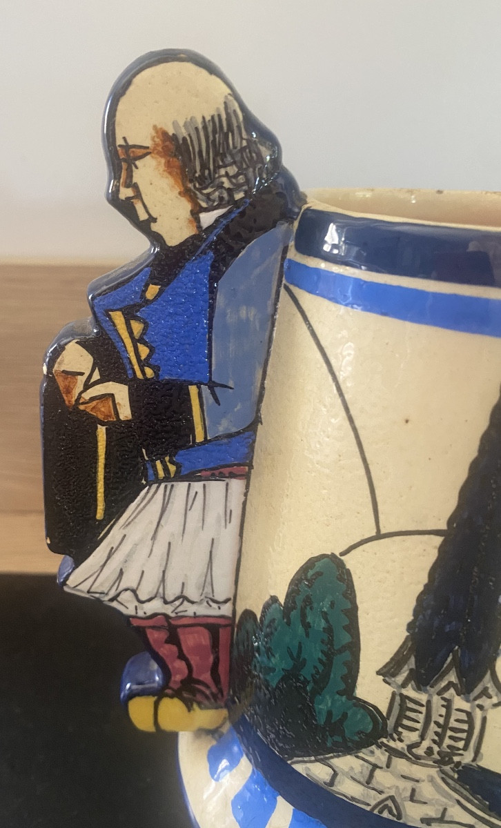Art Deco Jug Paul Fouillen Quimper-photo-4