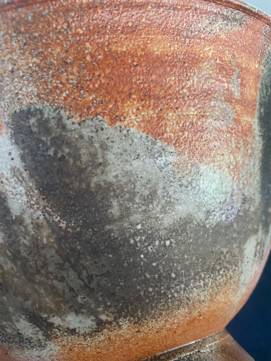 Stoneware Bowl Signed-photo-1