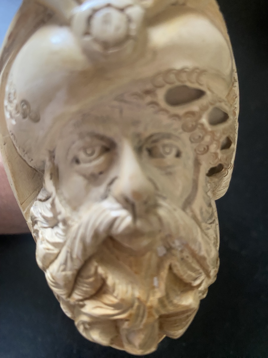 Meerschaum Pipe Sultan With Turban