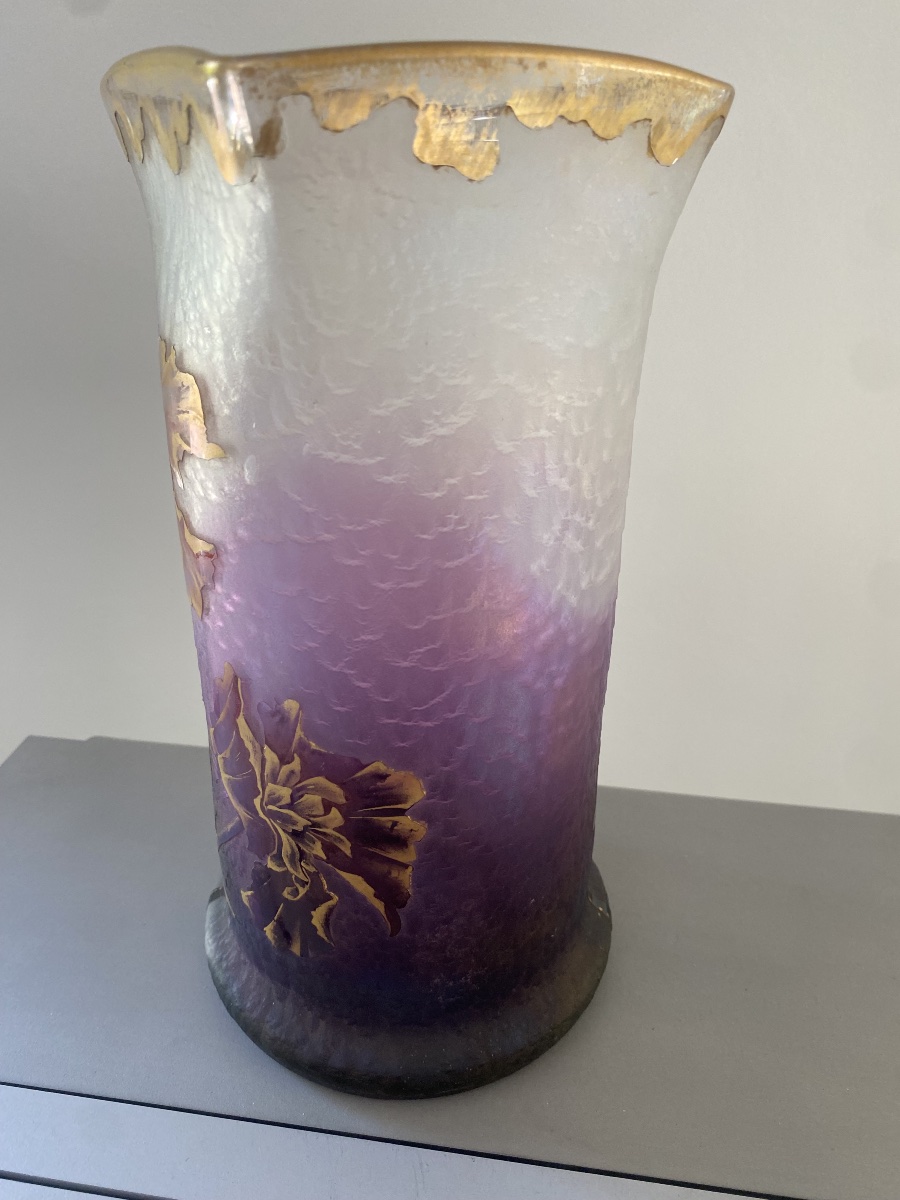 Vase Montjoye  art nouveau-photo-2