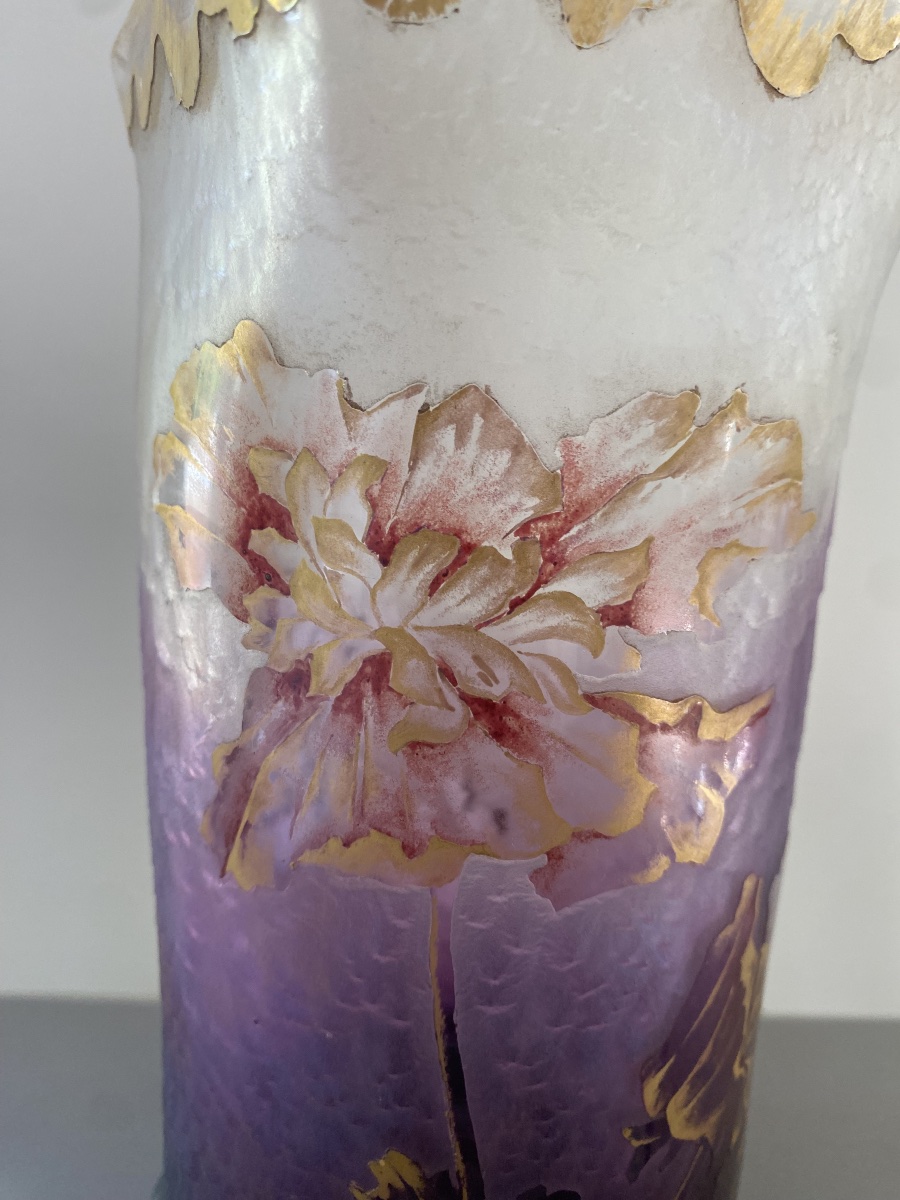 Vase Montjoye  art nouveau-photo-5