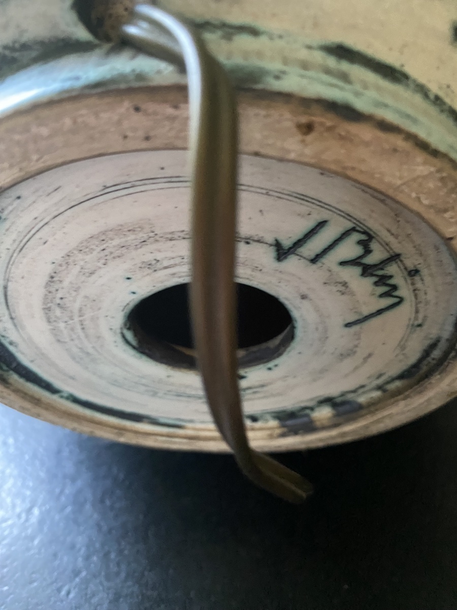 Grand pied de lampe Jacques Blin-photo-3