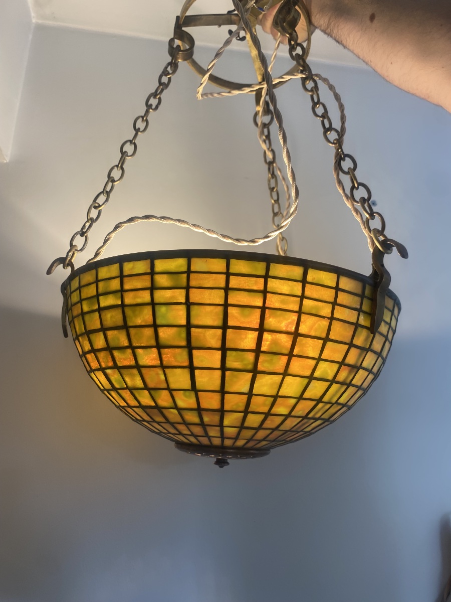Tiffany Studio New York Chandelier-photo-2