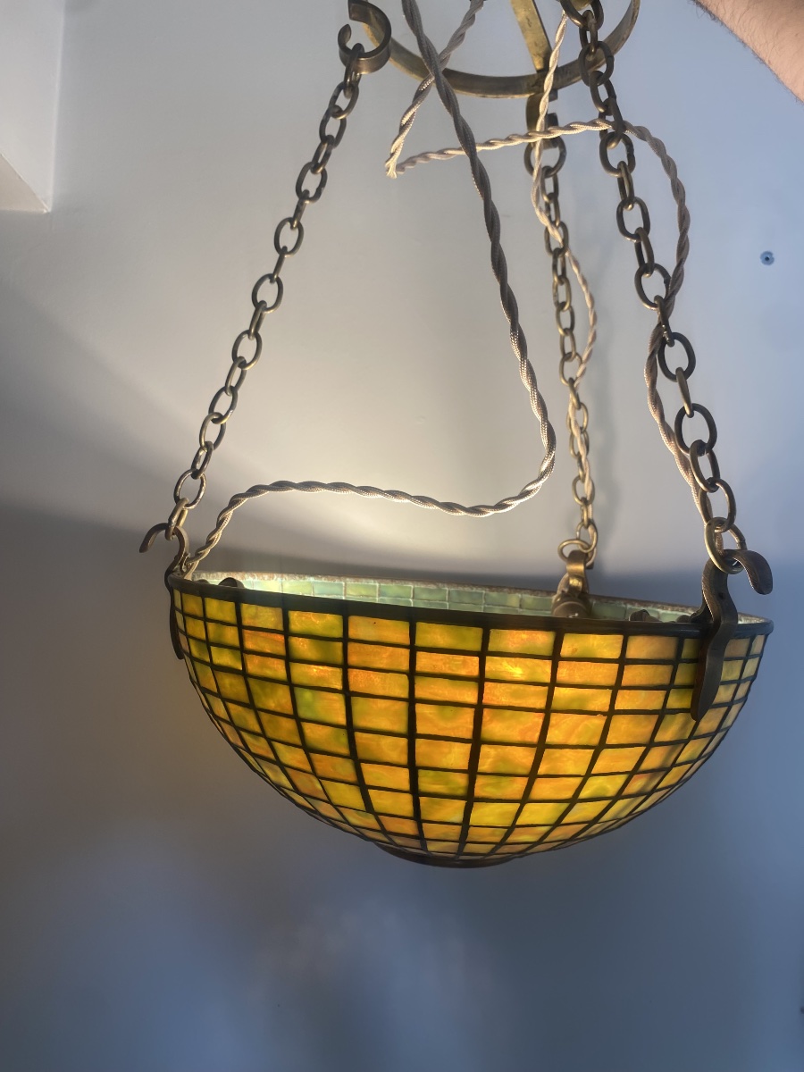 Tiffany Studio New York Chandelier-photo-3