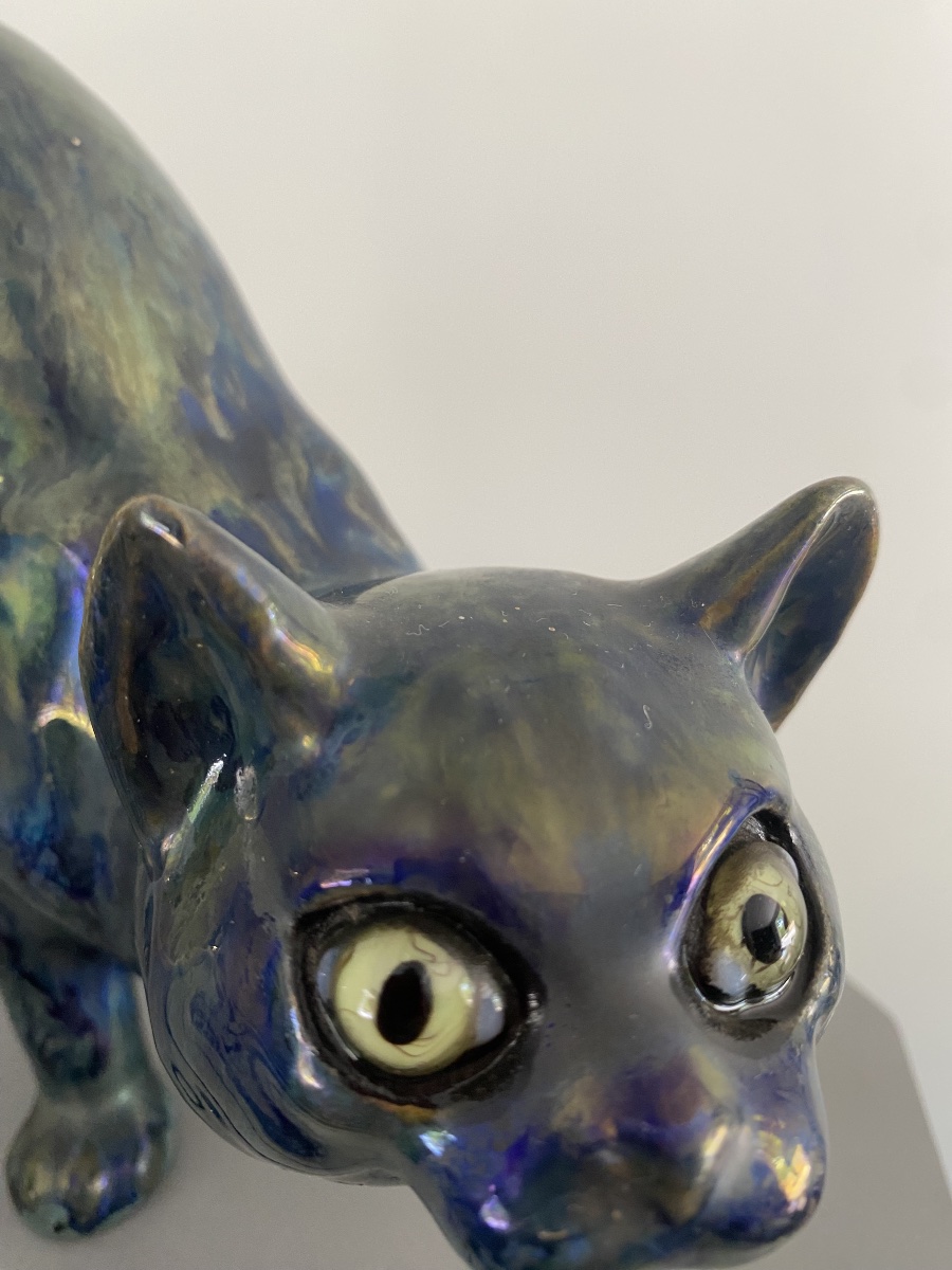 Chat gres flammé Charles Virion -photo-2
