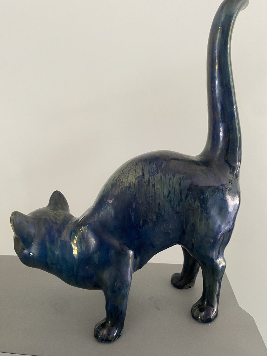 Chat gres flammé Charles Virion -photo-3