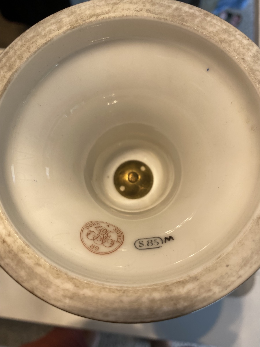 Art Nouveau Vase, Manufacture Nationale De Sèvres-photo-2