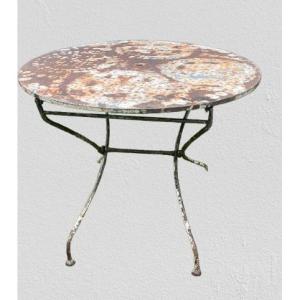 Table de jardin Napoléon III