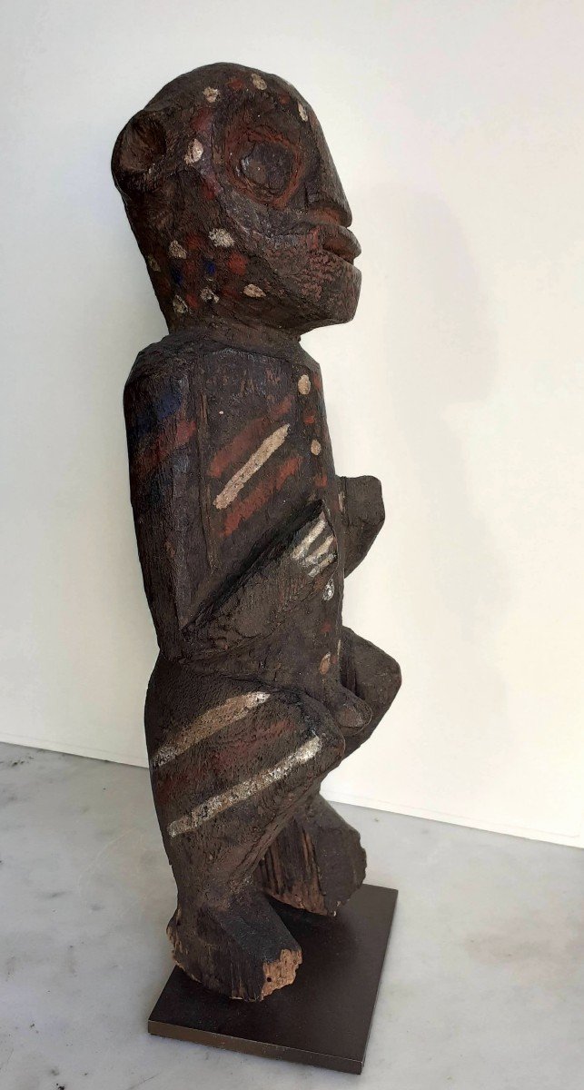 Art Tribal Africain: Ancienne Statuette Tadep,  culture Mambila, Cameroon-photo-4