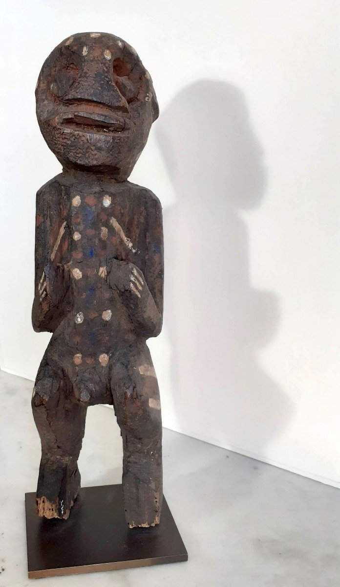 African Tribal Art: Antique Tadep Figure, Mambila Culture, Cameroon