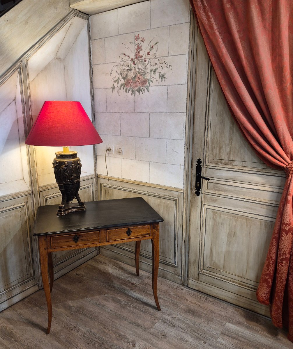 Petite table à écrire d'époque Louis XV 