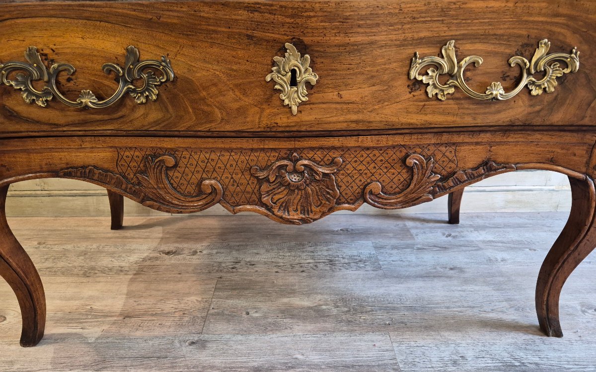 Louis XV-era Chest Of Drawers With A Hopping Design-photo-4