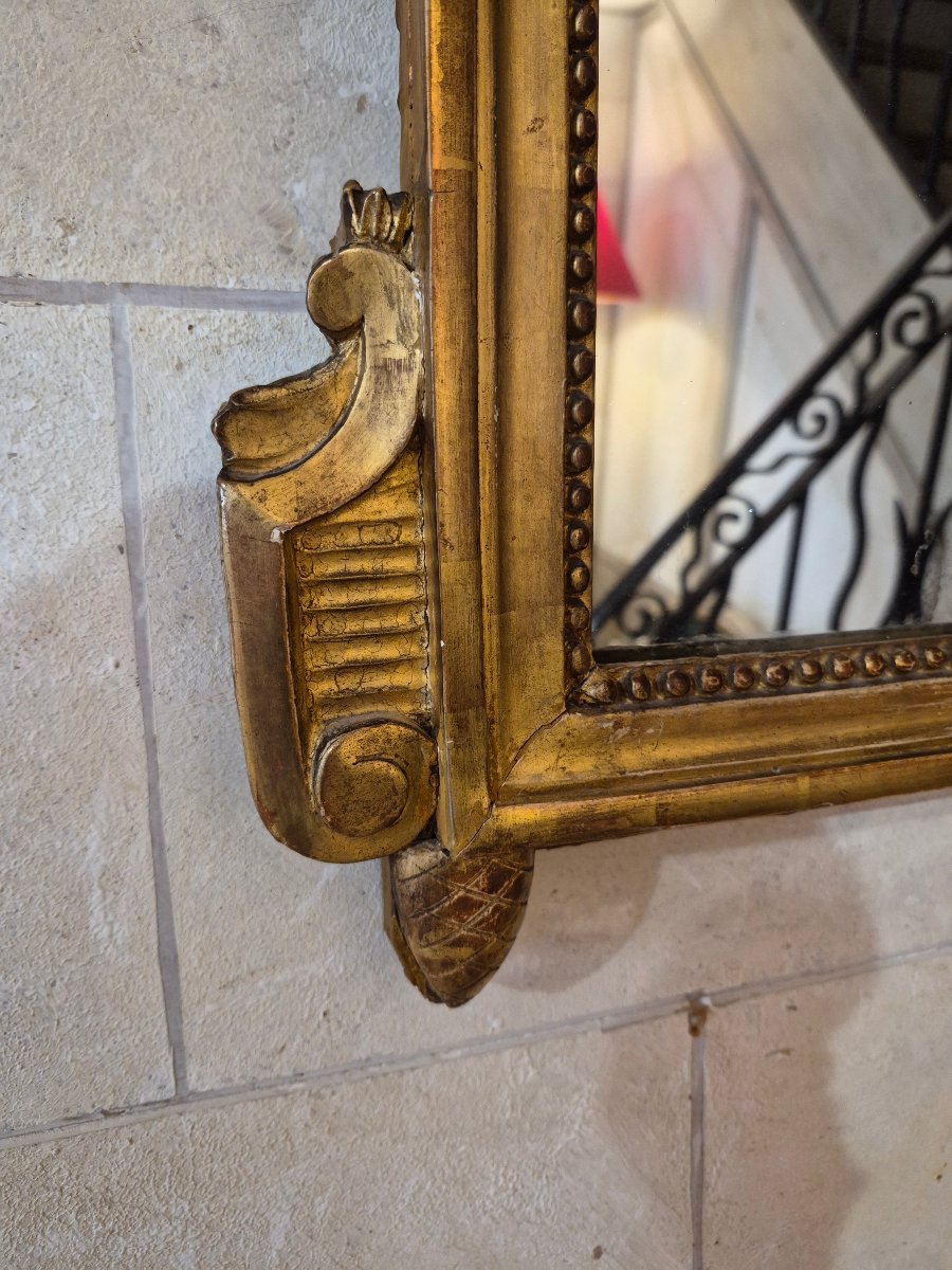 Miroir d'époque Louis XVI -photo-2