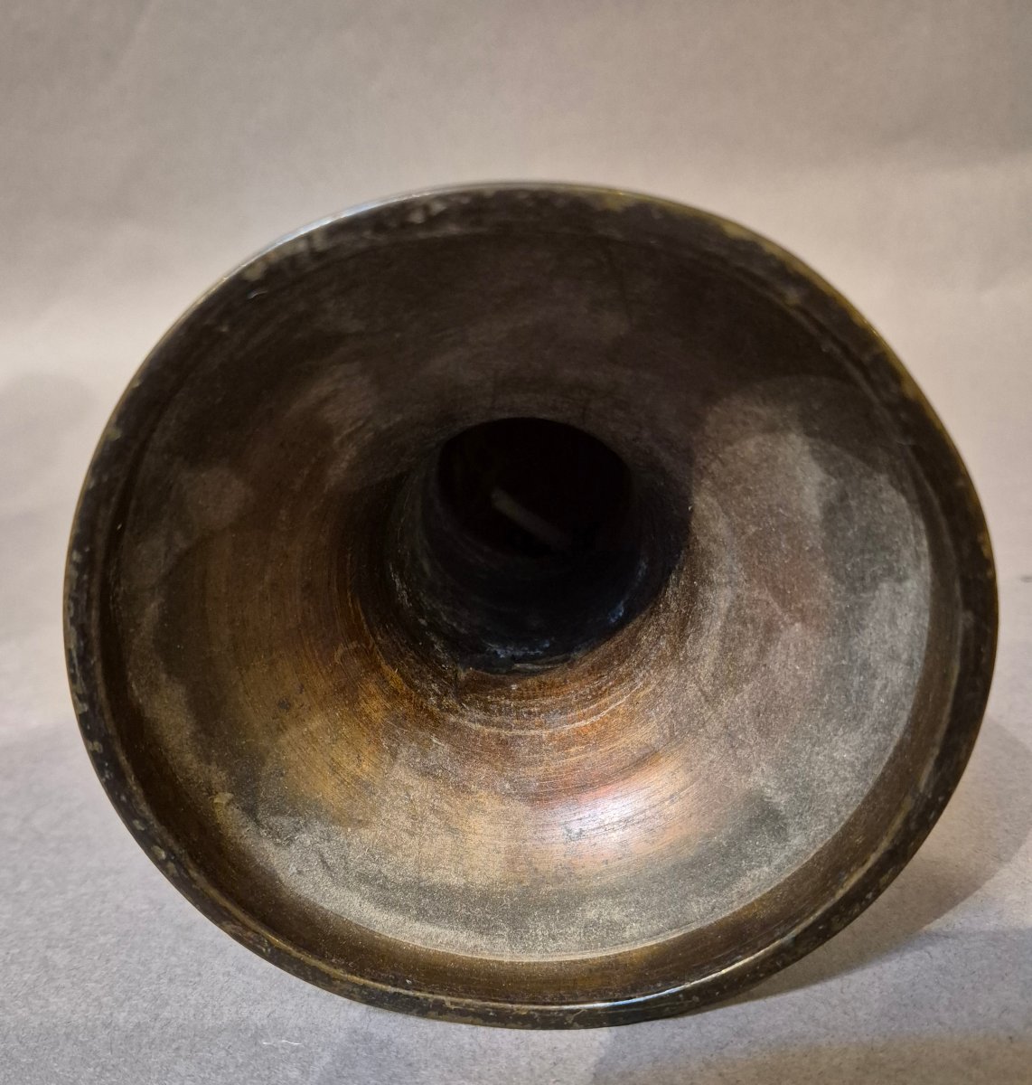 Chine Paire de vases en bronze -photo-3