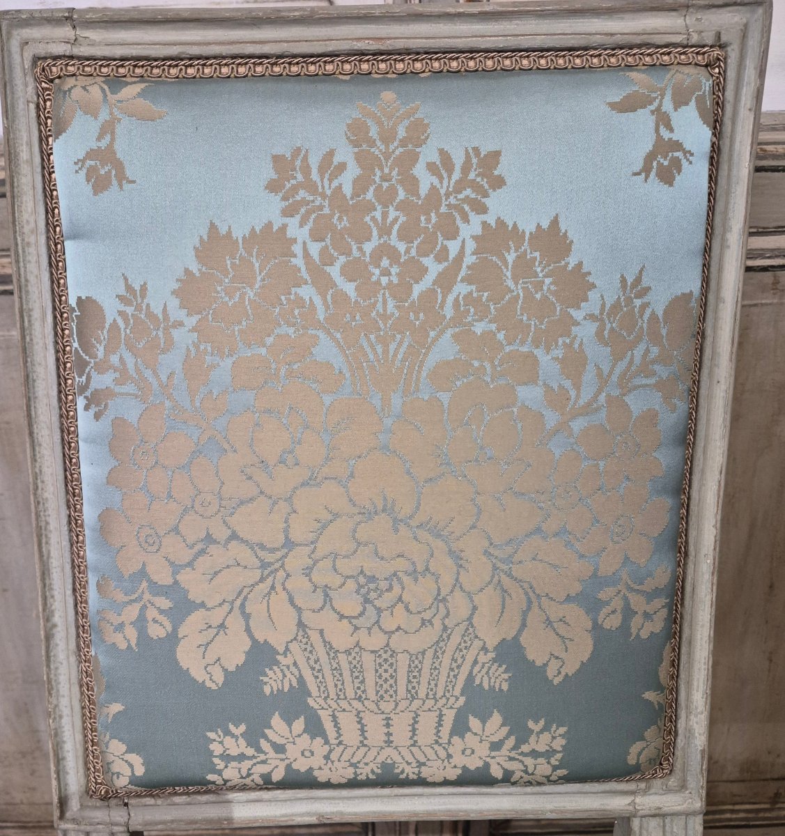 Antique Louis XVI Chair Stamped "pluvinet"-photo-3