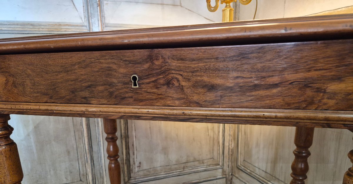 Small Louis Philippe-era Writing Desk -photo-3