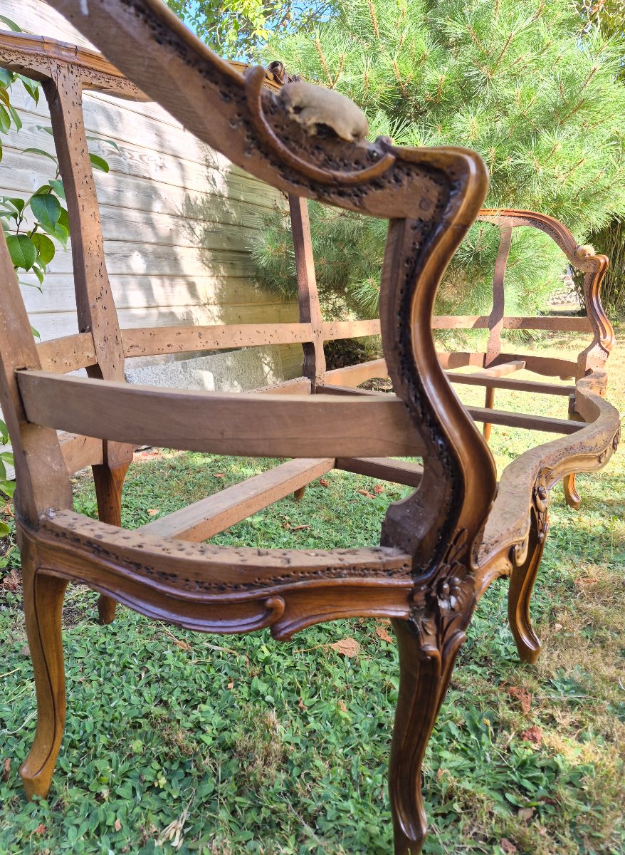 Louis XV-era Sofa -photo-4