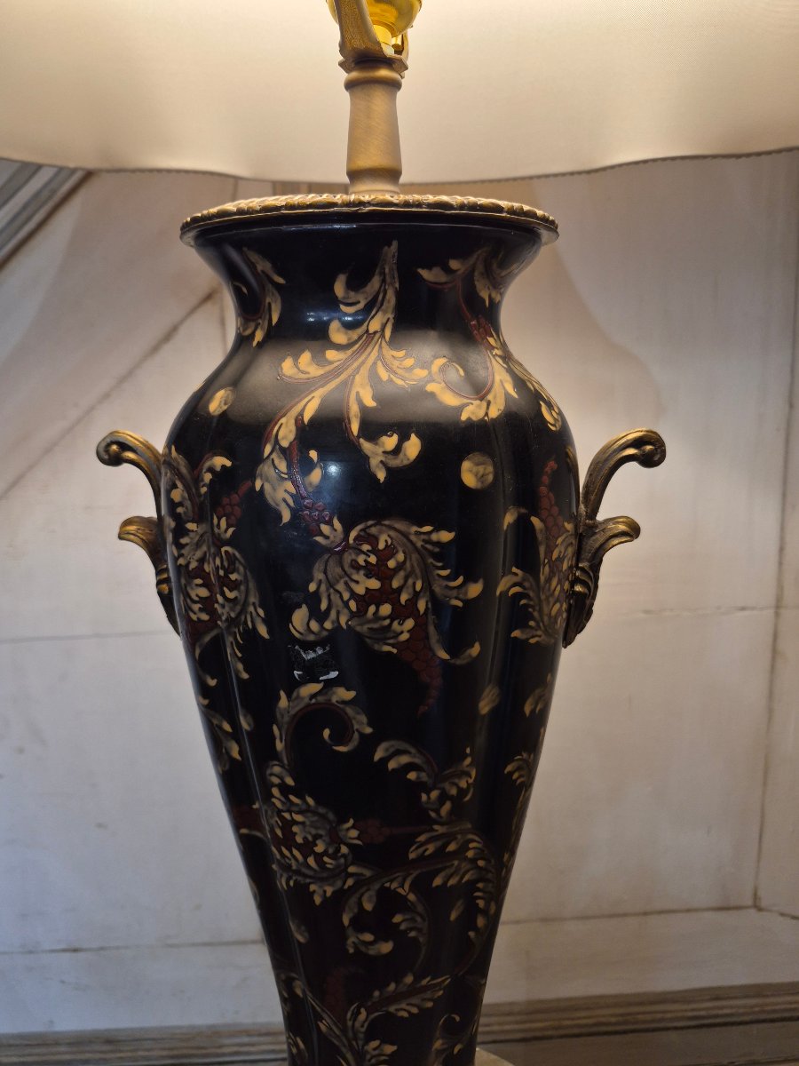 Lampe en céramique -photo-2