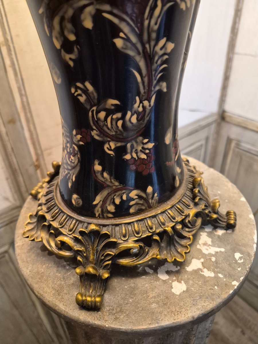 Lampe en céramique -photo-2