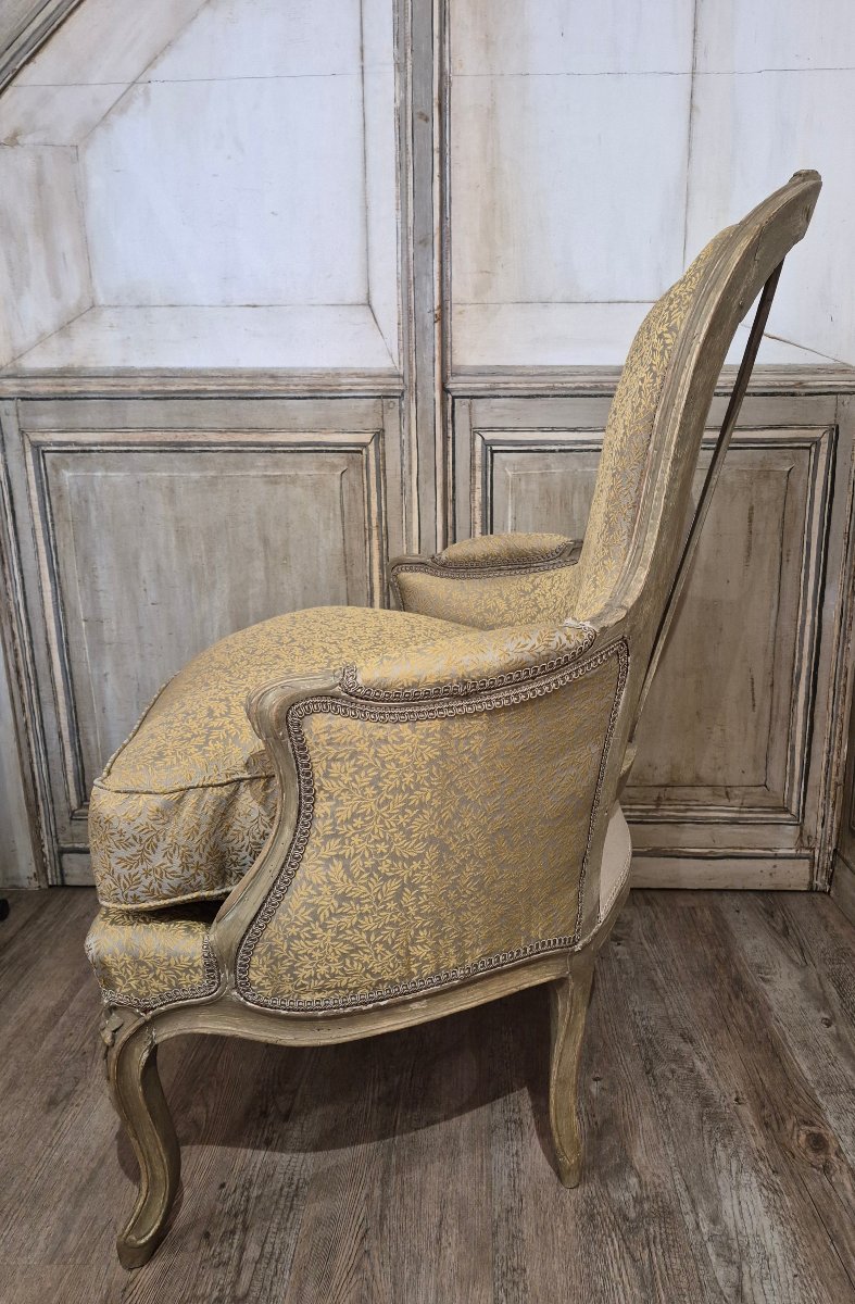 Bergère d'époque Louis XV -photo-2