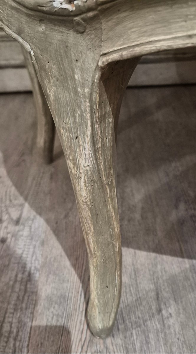 Bergère d'époque Louis XV -photo-2