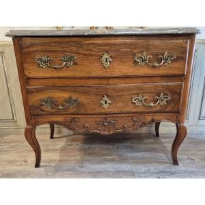 Louis XV-era Chest Of Drawers With A Hopping Design