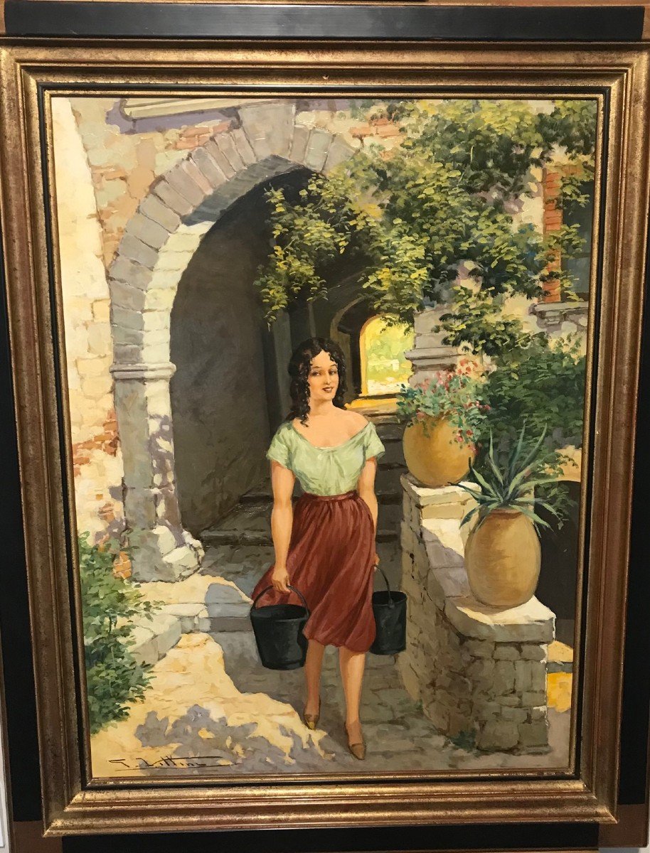 La Porteuse d'Eau / Giulio Vittini
