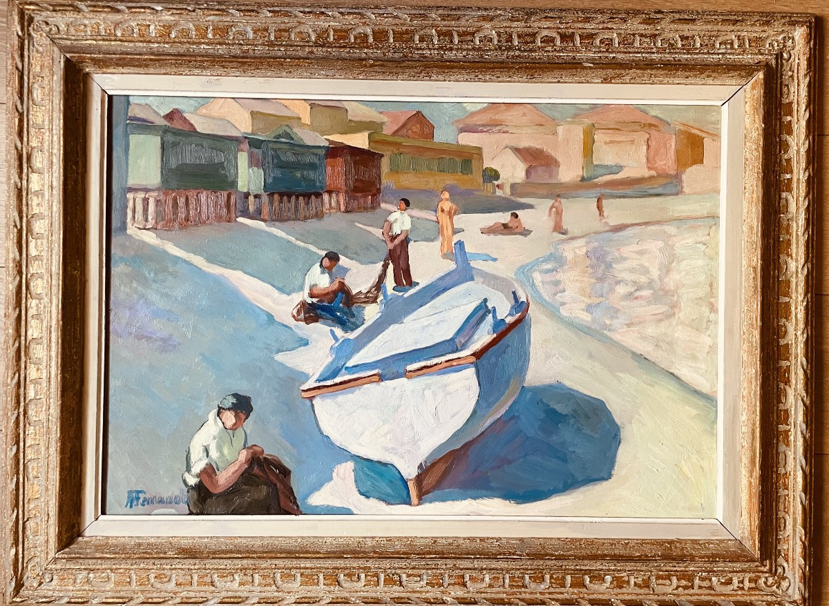 The White Boat / Augustin Ferrando / School Of Algiers