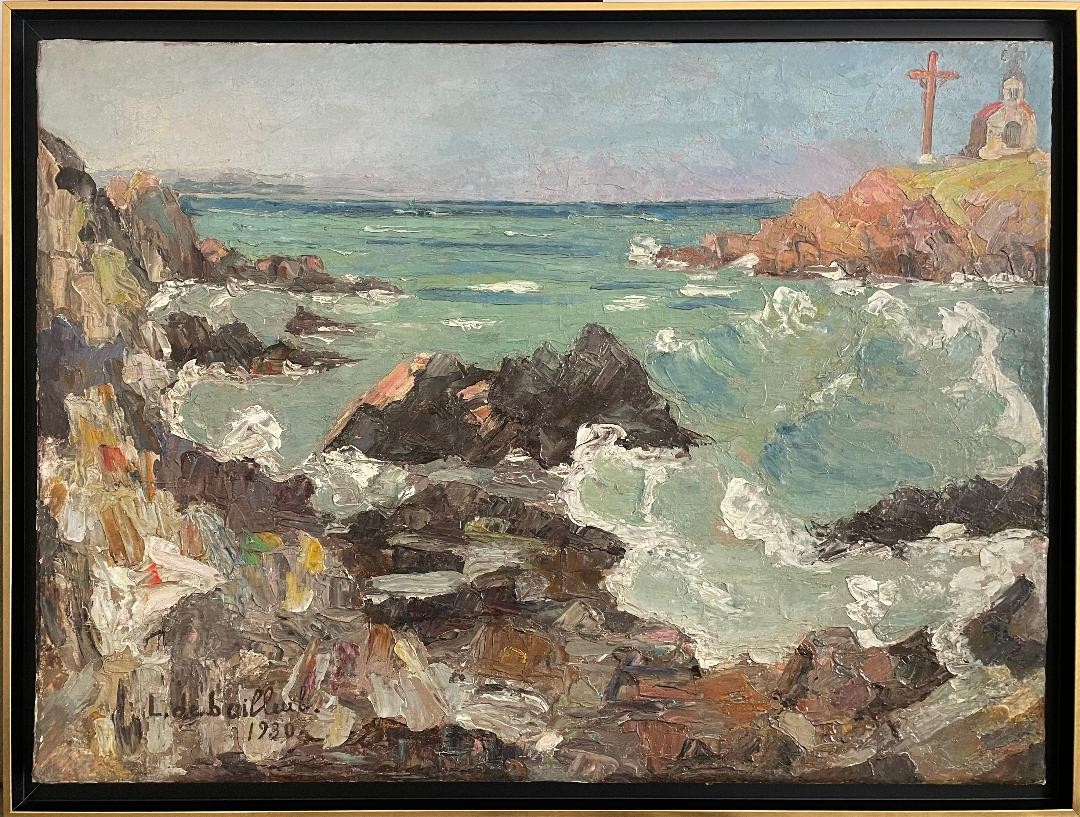 Collioure La Chapelle St Vincent / 1930 / Léonie De Bailleul-photo-2