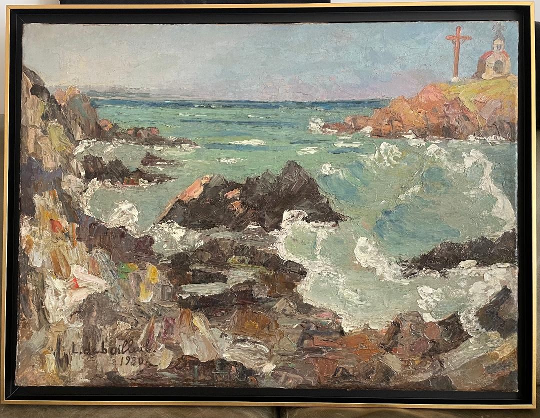 Collioure La Chapelle St Vincent / 1930 / Léonie De Bailleul