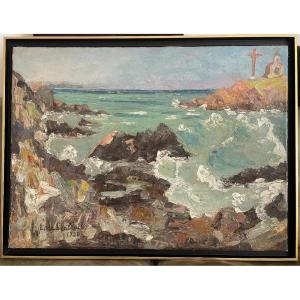 Collioure La Chapelle St Vincent / 1930 / Léonie De Bailleul