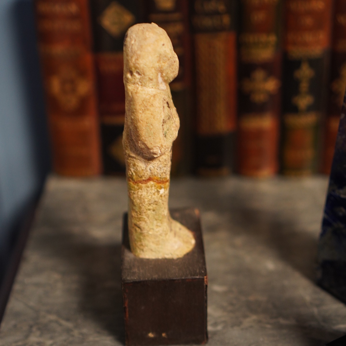 Ancient Egyptian Faience Ushabti, 20th Dynasty - Ancient Egypt-photo-2