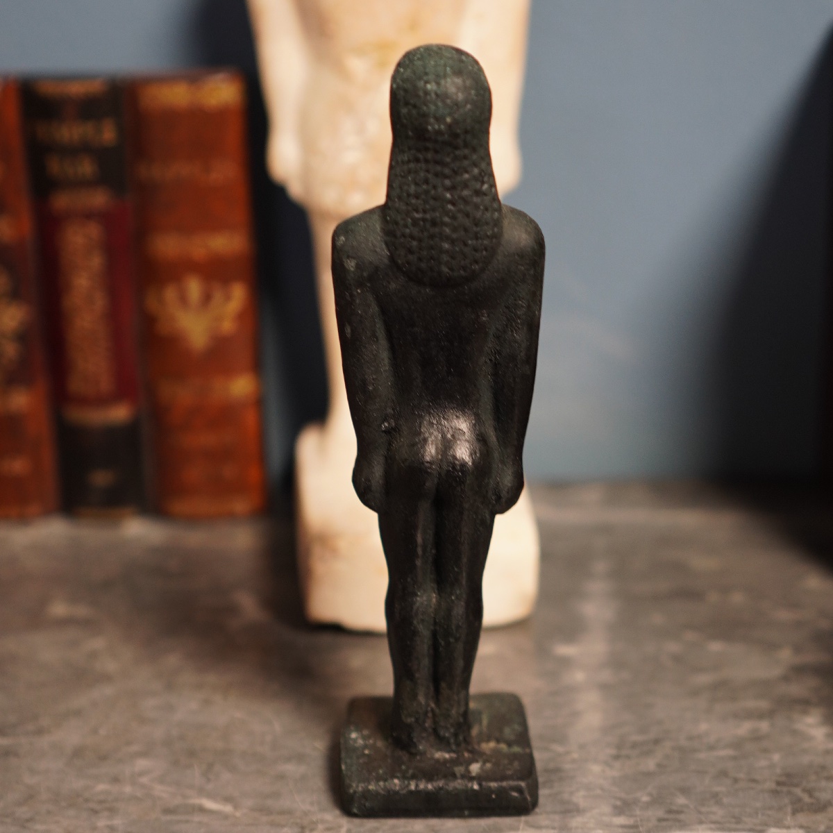  Ancient Bronze Archaic Kouros Figure -photo-3