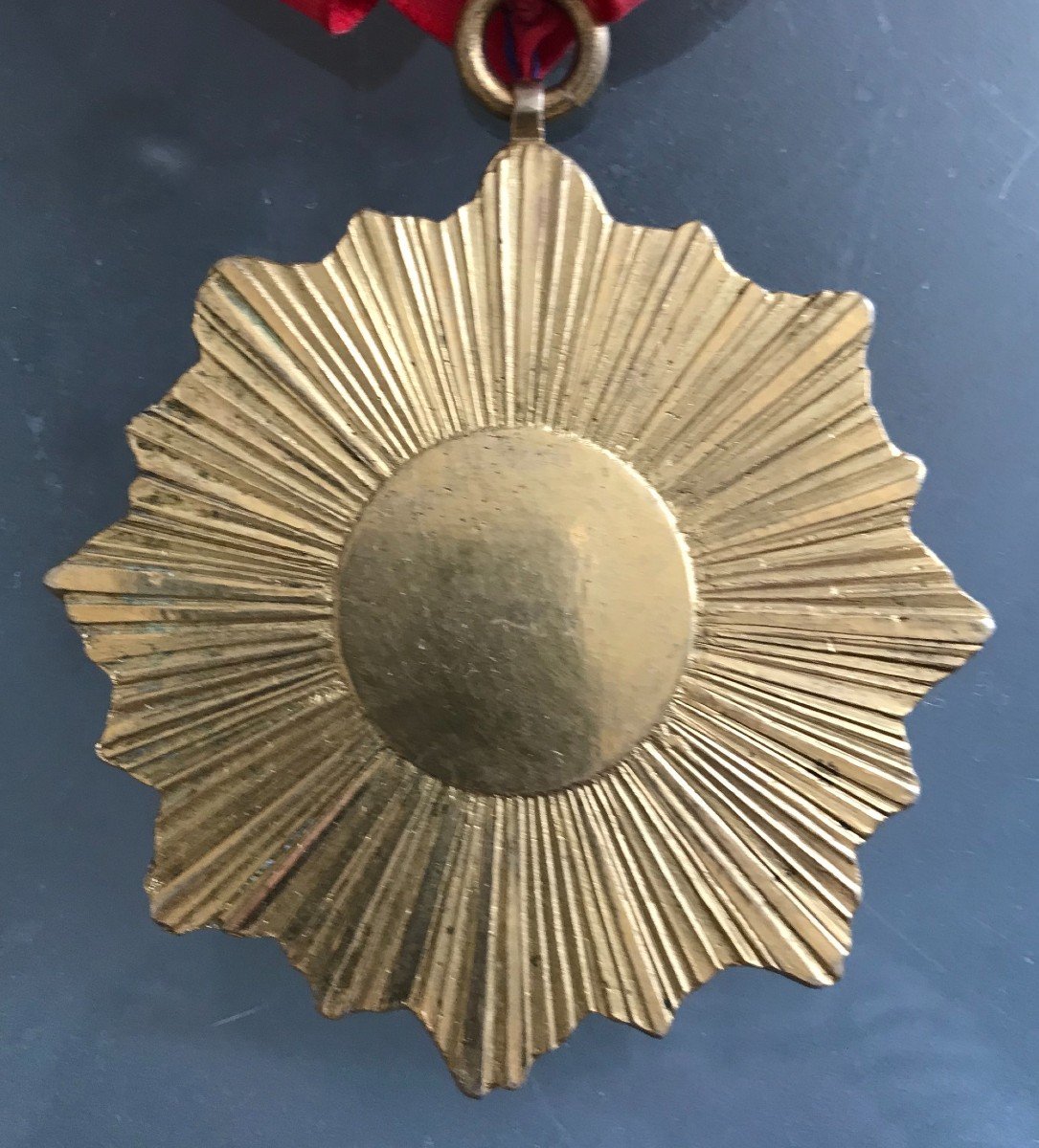 Insigne De De Député De l'Assemblée Législative En Bronze Doré-1792- Révolution-photo-4
