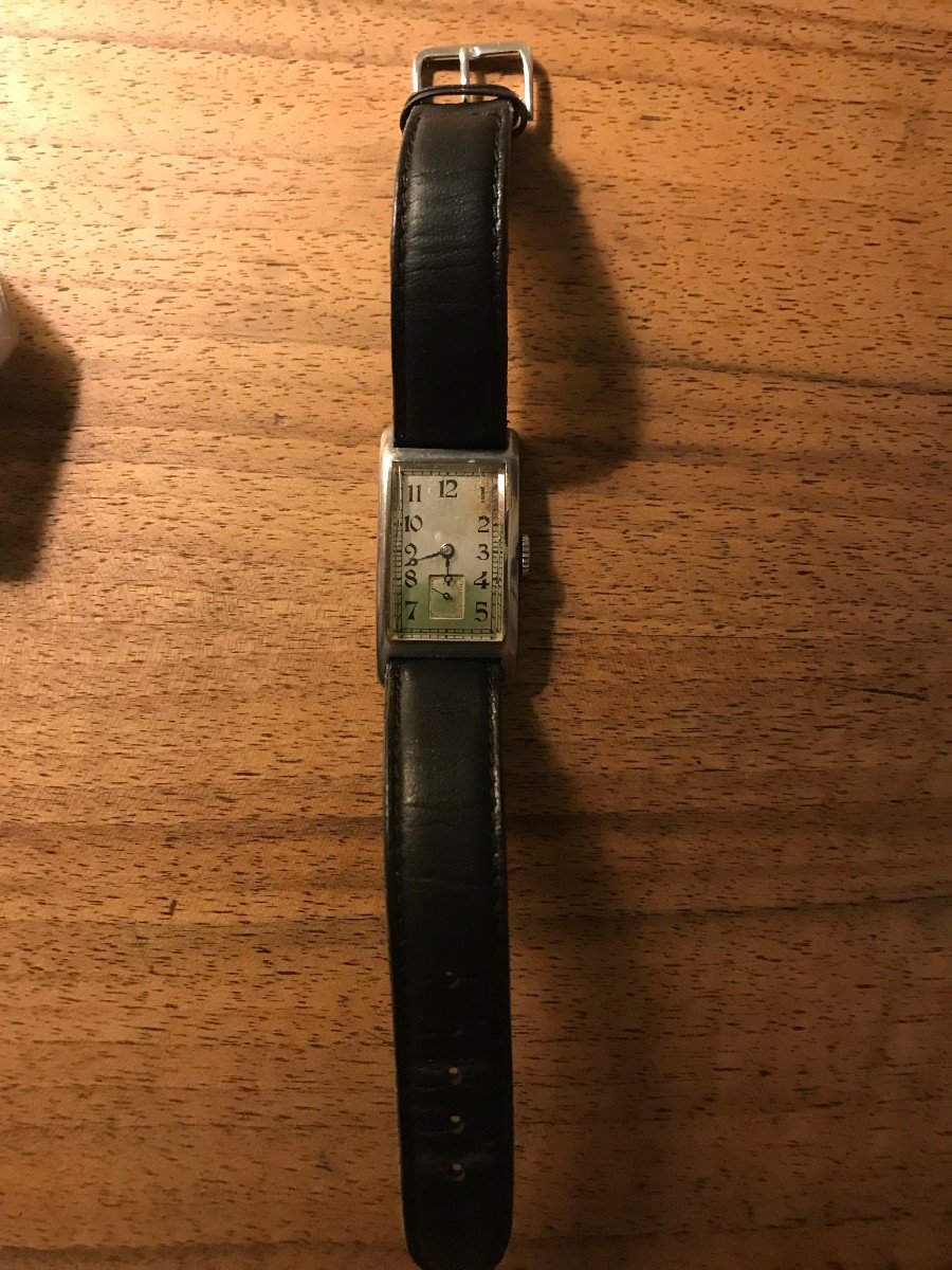 Omega Silver Watch-curvex-works Perfectly-revised-1930s-photo-2