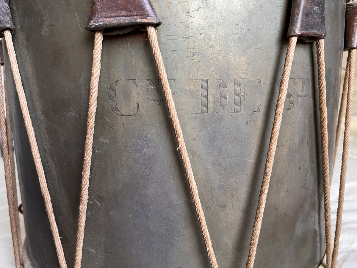 Old Régime Drum- French Révolution - Cne De St Laurent 18eme-photo-2