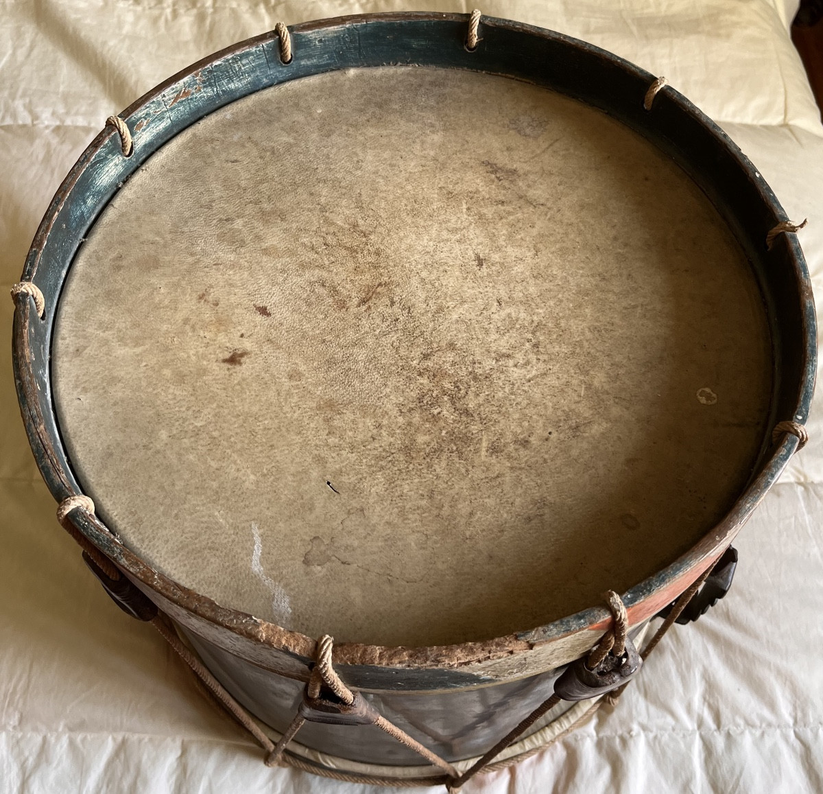 Old Régime Drum- French Révolution - Cne De St Laurent 18eme-photo-3