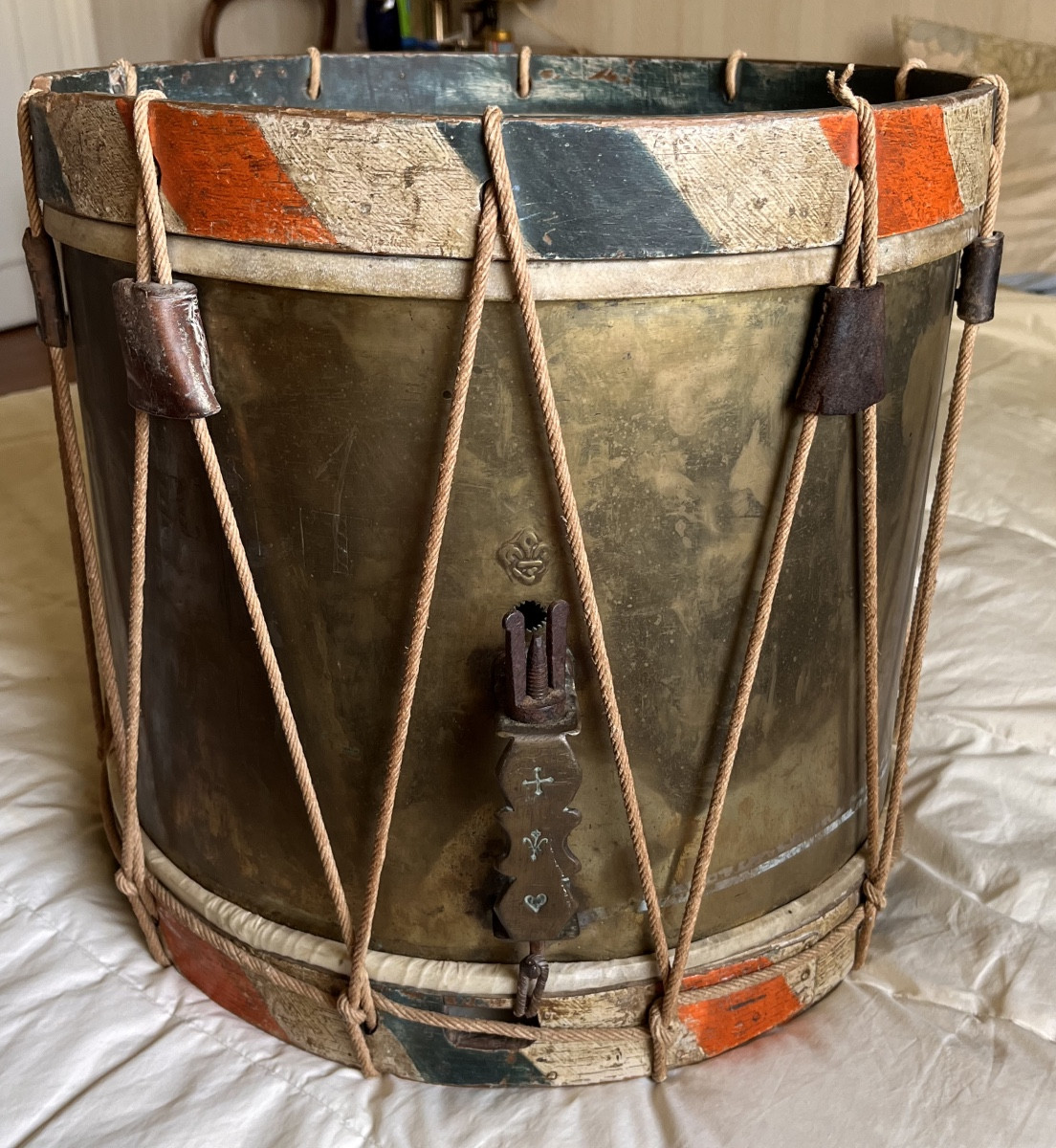 Old Régime Drum- French Révolution - Cne De St Laurent 18eme