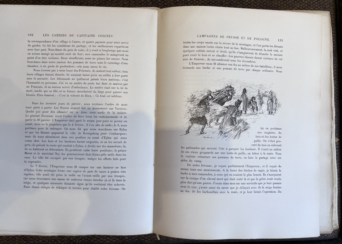 Les carnet du capitaine Coignet - Hachette- 1ere édition revue et corrigée  et illustrée - 1888-photo-4