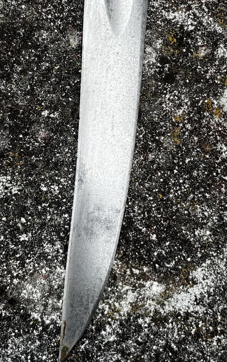 Cavalry Officer's Saber Complete With Scabbard - Empire Period - 99cm-photo-2