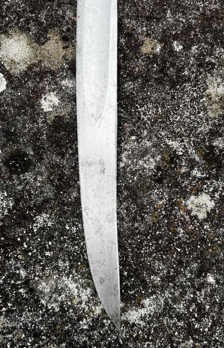 Cavalry Officer's Saber Complete With Scabbard - Empire Period - 99cm-photo-3