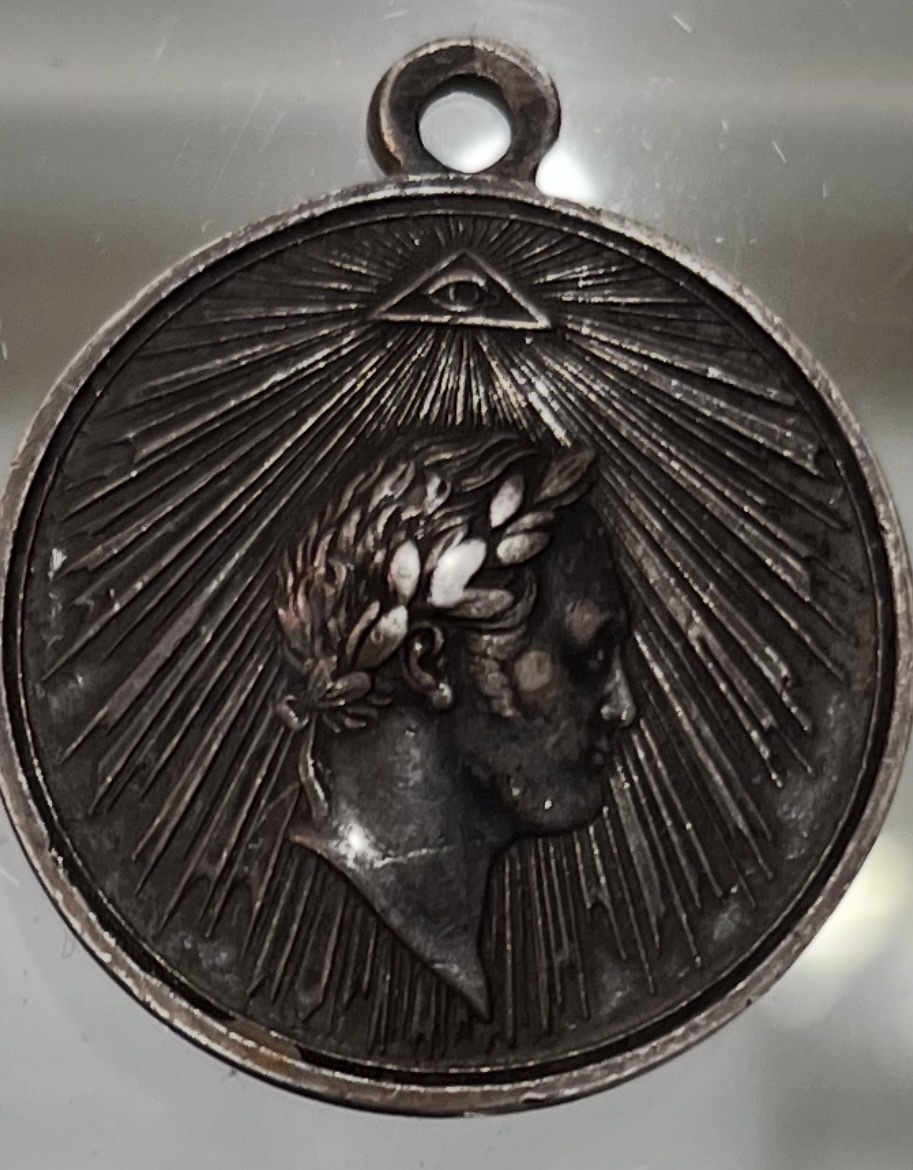 Medal Commemorating The Capture Of Paris, 1814—solid Silver—russia -photo-3