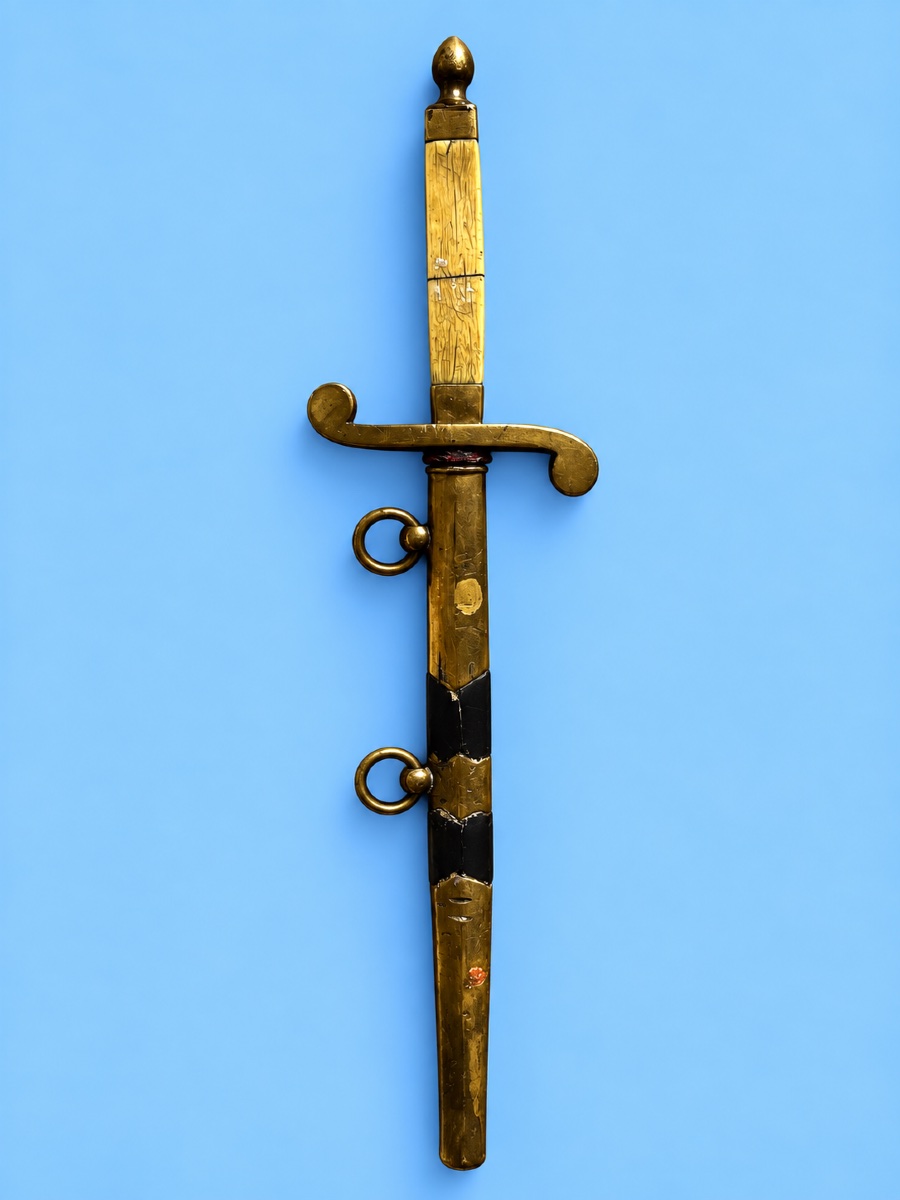Small Kortik Dagger Of An Imperial Russian Navy Officer—30.5 Cm—russia -photo-3