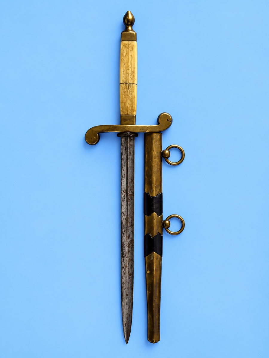 Small Kortik Dagger Of An Imperial Russian Navy Officer—30.5 Cm—russia -photo-3