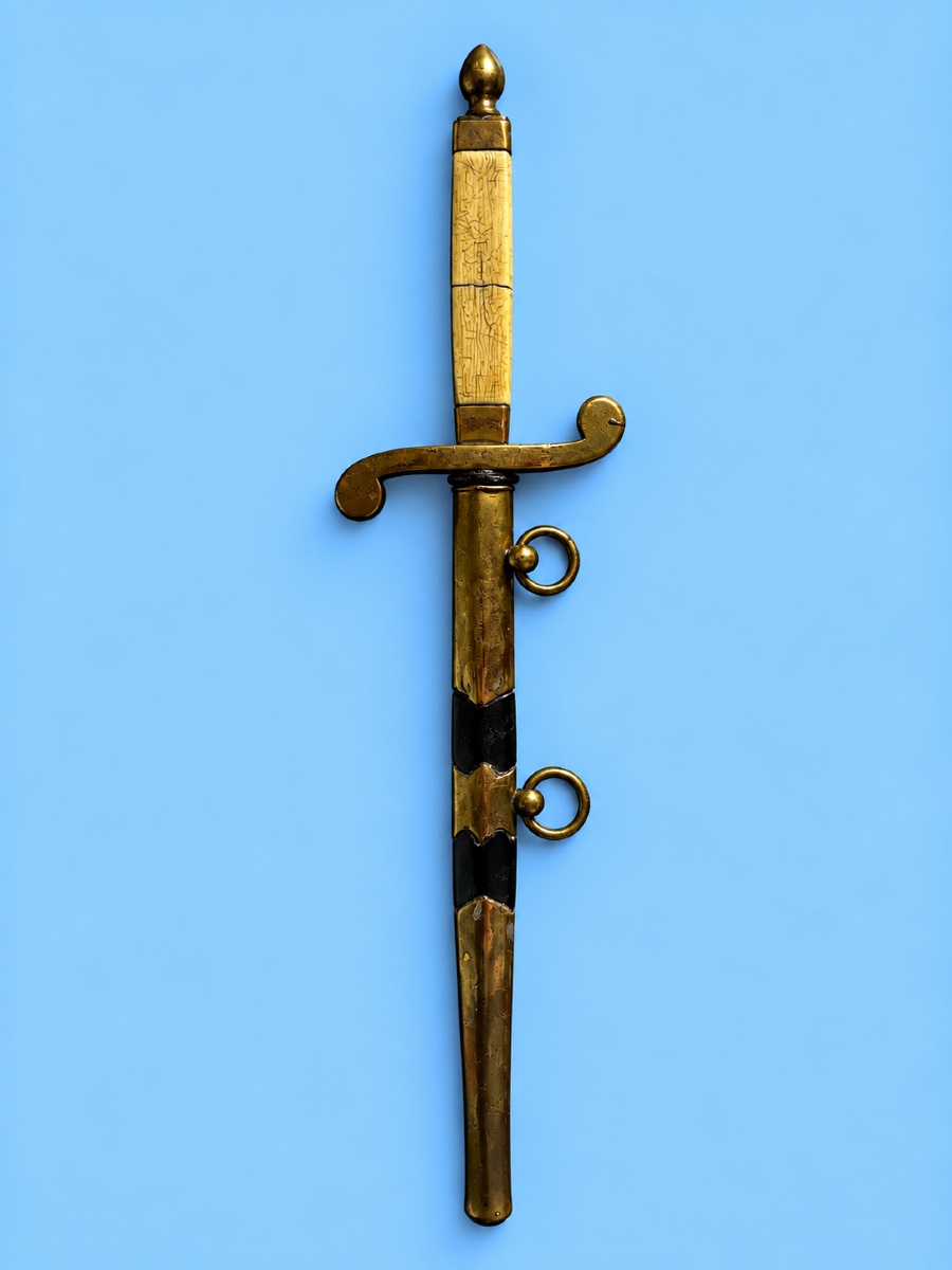 Small Kortik Dagger Of An Imperial Russian Navy Officer—30.5 Cm—russia -photo-4